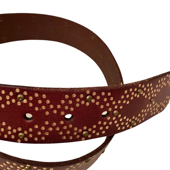 FOSSIL brown leather belt small ladies - Picture 8 of 10